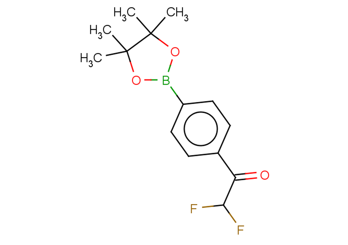 2,2-difluoro-1-[4-(4,4,5,5-tetramethyl-1,3,2-dioxaborolan-2-yl)phenyl]ethan-1-one