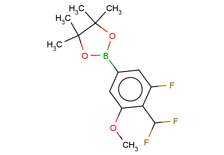 2-[4-(difluoromethyl)-3-fluoro-5-methoxyphenyl]-4,4,5,5-tetramethyl-1,3,2-dioxaborolane