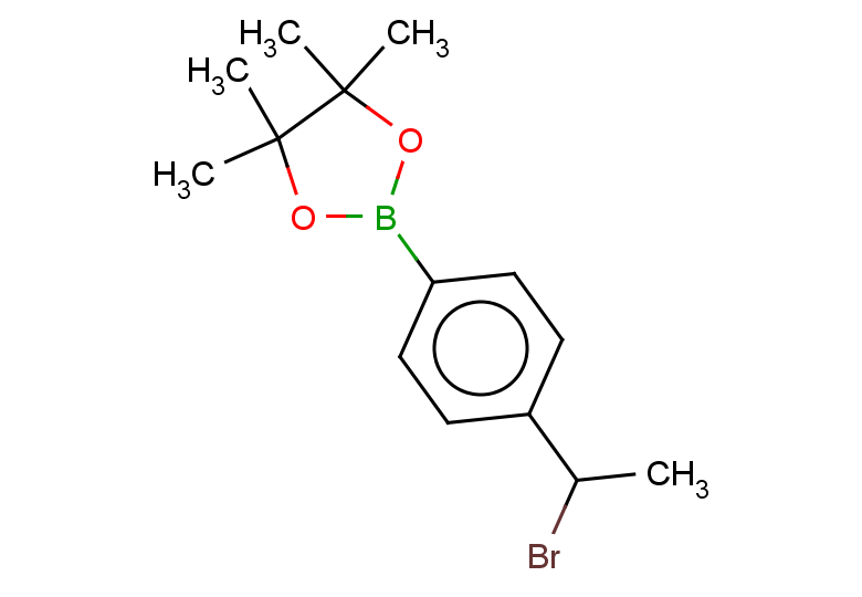 2-[4-(1-bromoethyl)phenyl]-4,4,5,5-tetramethyl-1,3,2-dioxaborolane