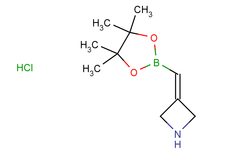 3-[(tetramethyl-1,3,2-dioxaborolan-2-yl)methylidene]azetidine hydrochloride