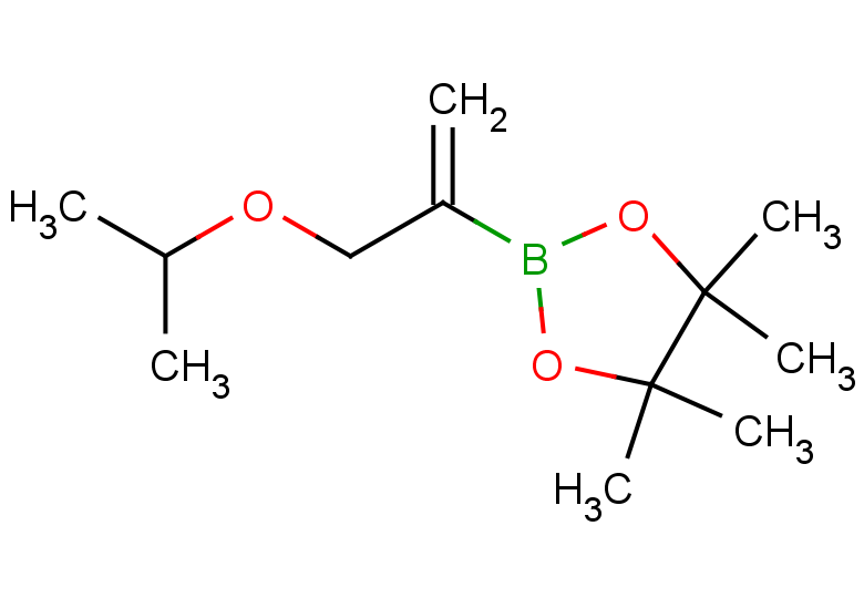 4,4,5,5-tetramethyl-2-[3-(propan-2-yloxy)prop-1-en-2-yl]-1,3,2-dioxaborolane