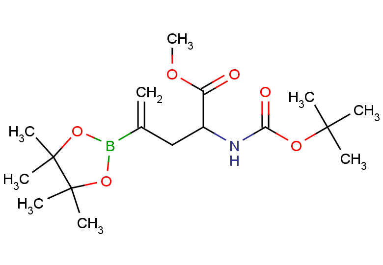 methyl 2-{[(tert-butoxy)carbonyl]amino}-4-(4,4,5,5-tetramethyl-1,3,2-dioxaborolan-2-yl)pent-4-enoate
