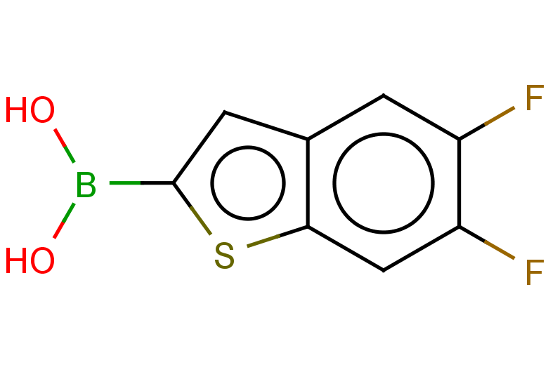 (5,6-difluoro-1-benzothiophen-2-yl)boronic acid