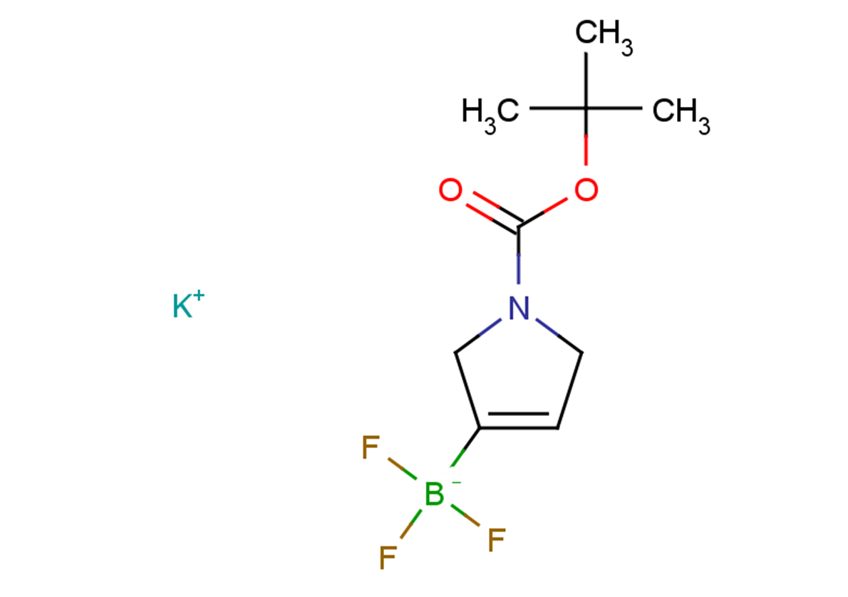 potassium {1-[(tert-butoxy)carbonyl]-2,5-dihydro-1H-pyrrol-3-yl}trifluoroboranuide