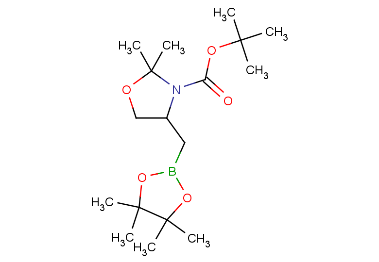 tert-butyl 2,2-dimethyl-4-[(tetramethyl-1,3,2-dioxaborolan-2-yl)methyl]-1,3-oxazolidine-3-carboxylate