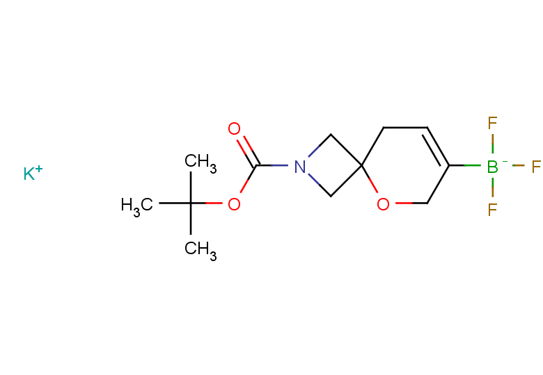 potassium {2-[(tert-butoxy)carbonyl]-5-oxa-2-azaspiro[3.5]non-7-en-7-yl}trifluoroboranuide