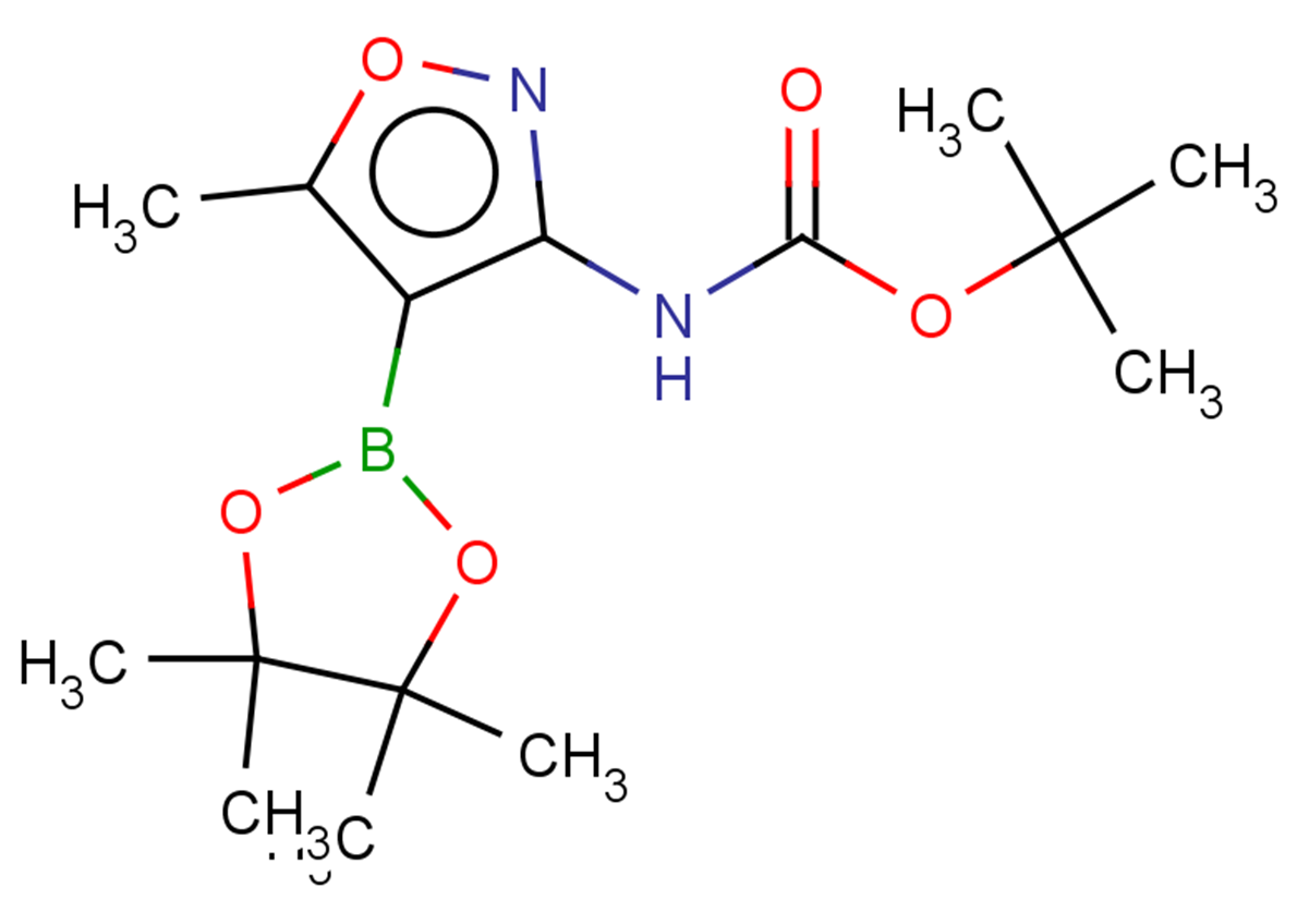 tert-butyl N-[5-methyl-4-(tetramethyl-1,3,2-dioxaborolan-2-yl)-1,2-oxazol-3-yl]carbamate