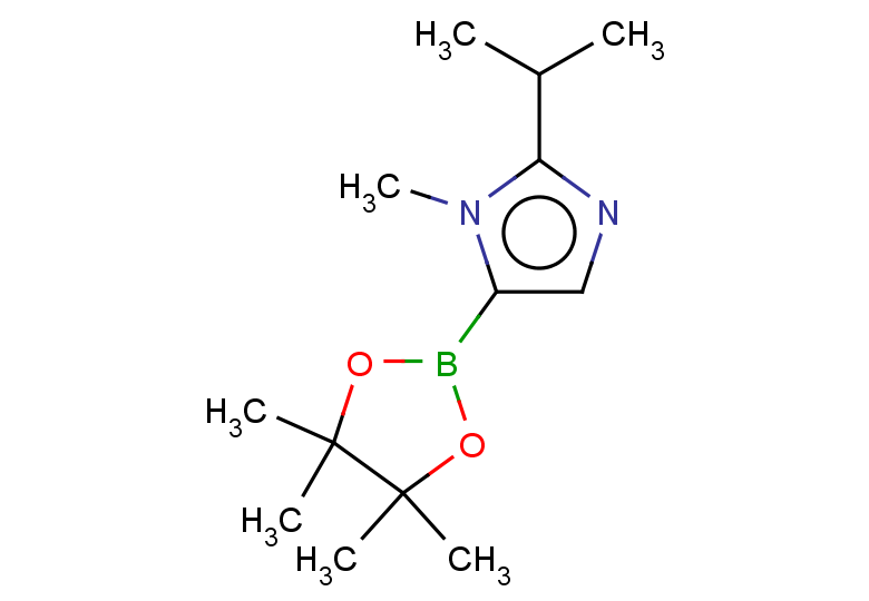 1-methyl-2-(propan-2-yl)-5-(4,4,5,5-tetramethyl-1,3,2-dioxaborolan-2-yl)-1H-imidazole