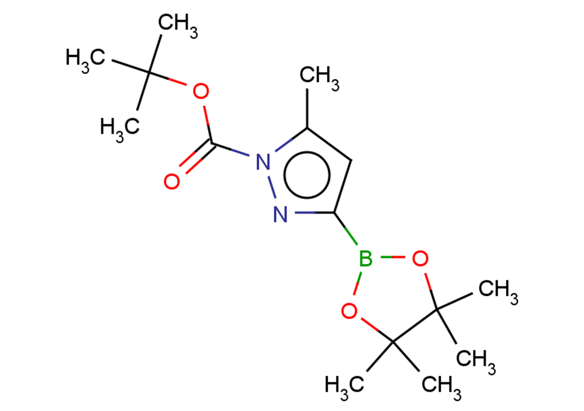 tert-butyl 5-methyl-3-(4,4,5,5-tetramethyl-1,3,2-dioxaborolan-2-yl)-1H-pyrazole-1-carboxylate
