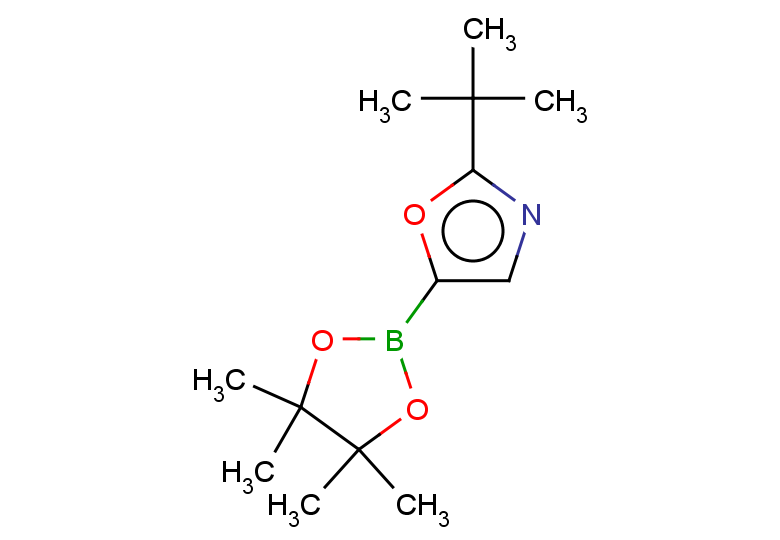 2-tert-butyl-5-(tetramethyl-1,3,2-dioxaborolan-2-yl)-1,3-oxazole