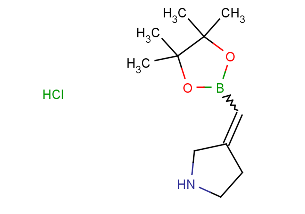 3-[(tetramethyl-1,3,2-dioxaborolan-2-yl)methylidene]pyrrolidine hydrochloride
