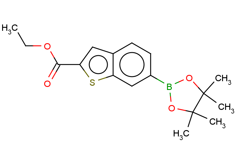 ethyl 6-(4,4,5,5-tetramethyl-1,3,2-dioxaborolan-2-yl)-1-benzothiophene-2-carboxylate