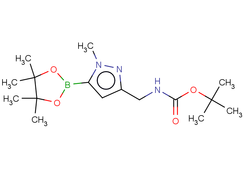 tert-butyl N-{[1-methyl-5-(tetramethyl-1,3,2-dioxaborolan-2-yl)-1H-pyrazol-3-yl]methyl}carbamate