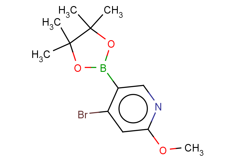 4-bromo-2-methoxy-5-(4,4,5,5-tetramethyl-1,3,2-dioxaborolan-2-yl)pyridine