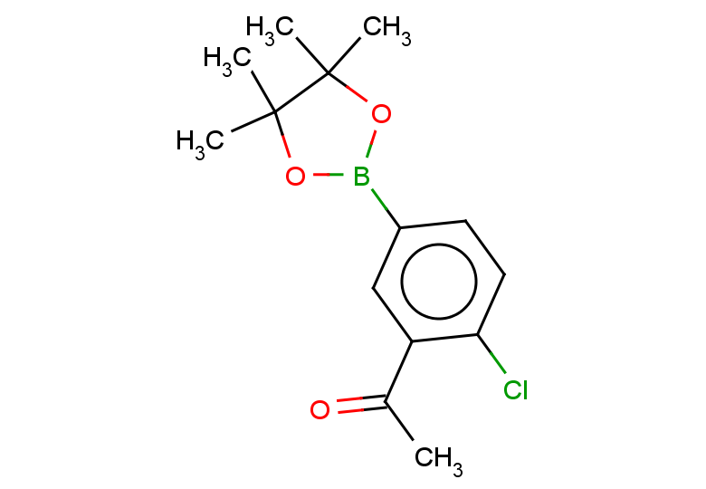 1-[2-chloro-5-(4,4,5,5-tetramethyl-1,3,2-dioxaborolan-2-yl)phenyl]ethan-1-one