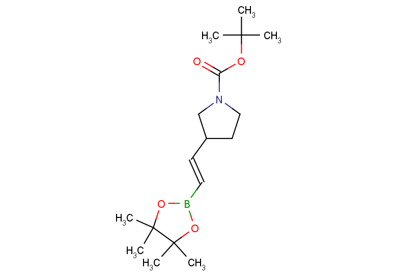 tert-butyl 3-[(1E)-2-(4,4,5,5-tetramethyl-1,3,2-dioxaborolan-2-yl)ethenyl]pyrrolidine-1-carboxylate