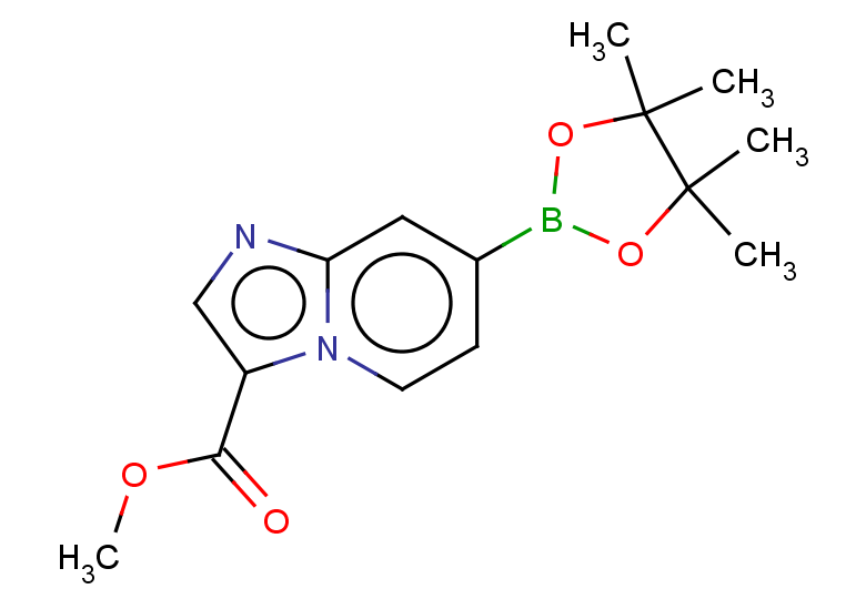 methyl 7-(4,4,5,5-tetramethyl-1,3,2-dioxaborolan-2-yl)imidazo[1,2-a]pyridine-3-carboxylate