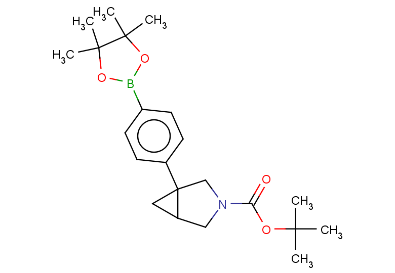 tert-butyl 1-[4-(4,4,5,5-tetramethyl-1,3,2-dioxaborolan-2-yl)phenyl]-3-azabicyclo[3.1.0]hexane-3-carboxylate