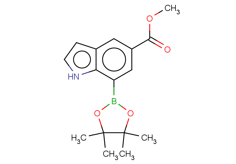 methyl 7-(4,4,5,5-tetramethyl-1,3,2-dioxaborolan-2-yl)-1H-indole-5-carboxylate