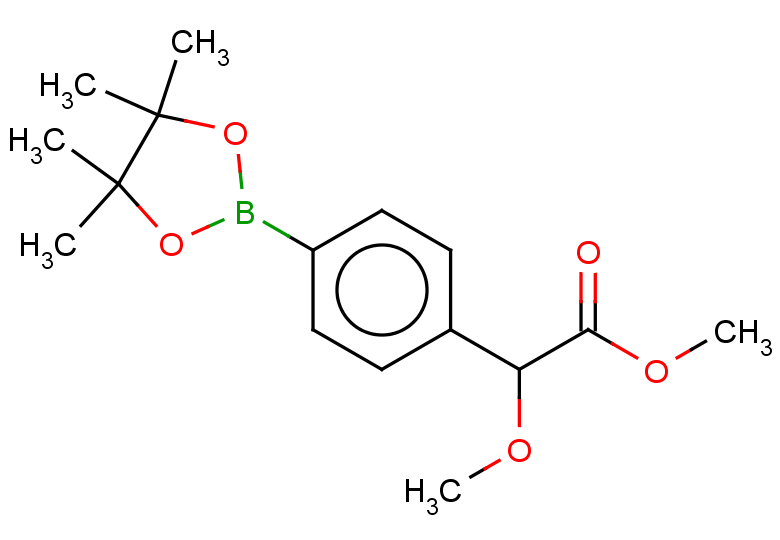 methyl 2-methoxy-2-[4-(4,4,5,5-tetramethyl-1,3,2-dioxaborolan-2-yl)phenyl]acetate