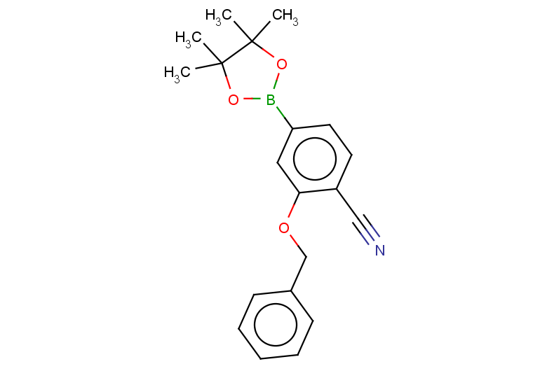 2-(benzyloxy)-4-(4,4,5,5-tetramethyl-1,3,2-dioxaborolan-2-yl)benzonitrile