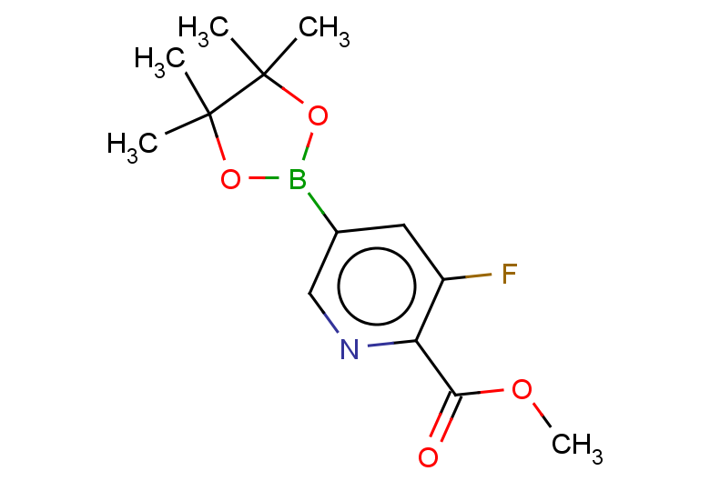 methyl 3-fluoro-5-(4,4,5,5-tetramethyl-1,3,2-dioxaborolan-2-yl)pyridine-2-carboxylate