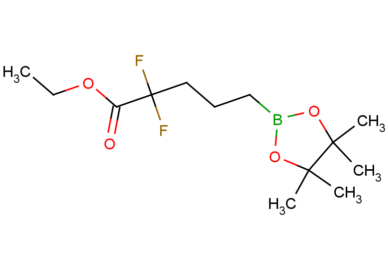 ethyl 2,2-difluoro-5-(4,4,5,5-tetramethyl-1,3,2-dioxaborolan-2-yl)pentanoate