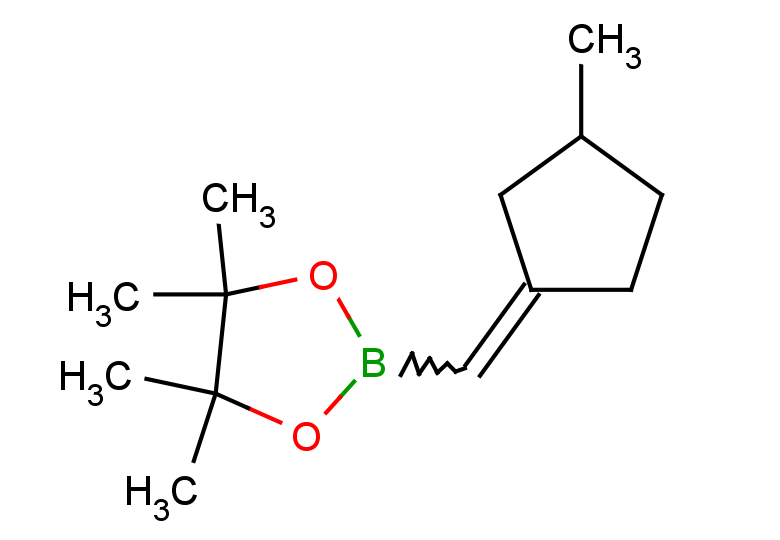 4,4,5,5-tetramethyl-2-[(3-methylcyclopentylidene)methyl]-1,3,2-dioxaborolane