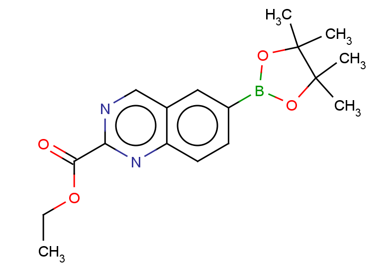 ethyl 6-(4,4,5,5-tetramethyl-1,3,2-dioxaborolan-2-yl)quinazoline-2-carboxylate