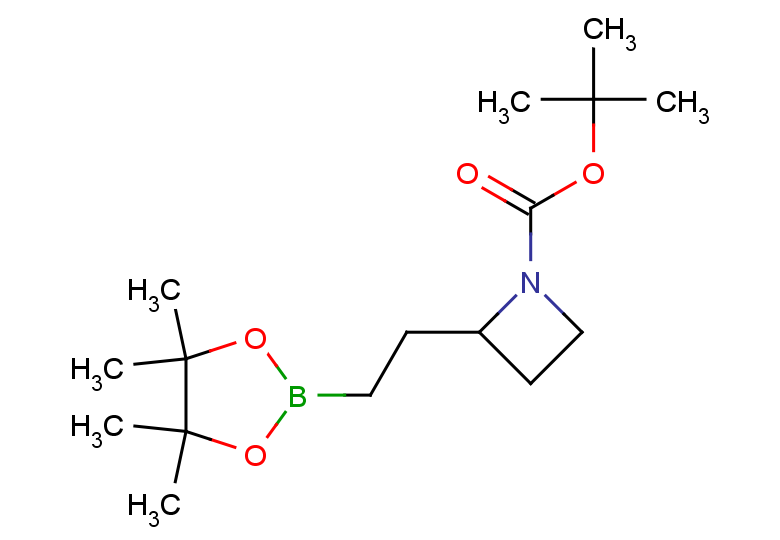 tert-butyl 2-[2-(4,4,5,5-tetramethyl-1,3,2-dioxaborolan-2-yl)ethyl]azetidine-1-carboxylate