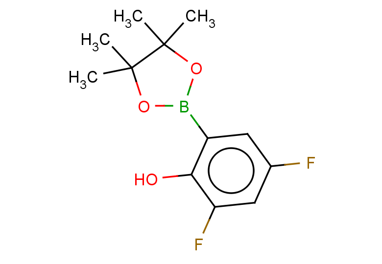 2,4-difluoro-6-(4,4,5,5-tetramethyl-1,3,2-dioxaborolan-2-yl)phenol