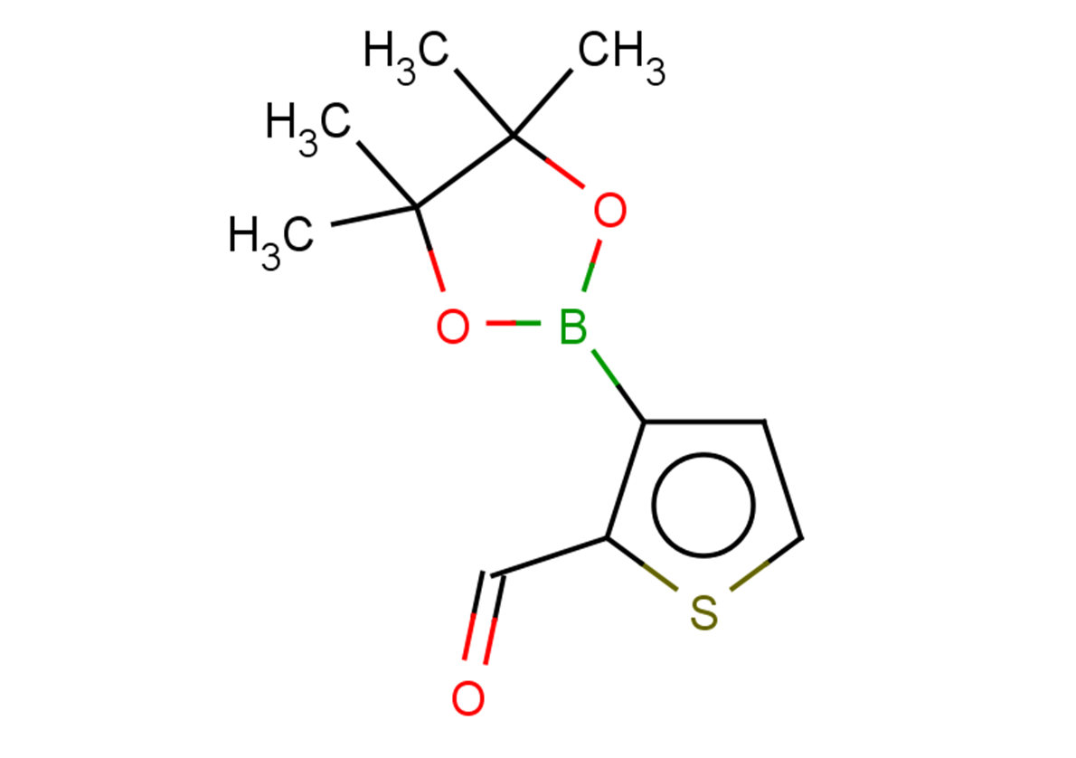 3-(tetramethyl-1,3,2-dioxaborolan-2-yl)thiophene-2-carbaldehyde
