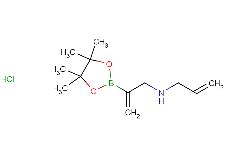 (prop-2-en-1-yl)[2-(4,4,5,5-tetramethyl-1,3,2-dioxaborolan-2-yl)prop-2-en-1-yl]amine hydrochloride