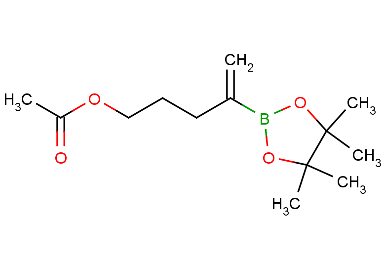 4-(4,4,5,5-tetramethyl-1,3,2-dioxaborolan-2-yl)pent-4-en-1-yl acetate