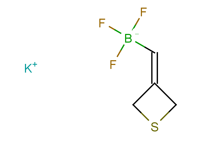 potassium trifluoro[(thietan-3-ylidene)methyl]boranuide