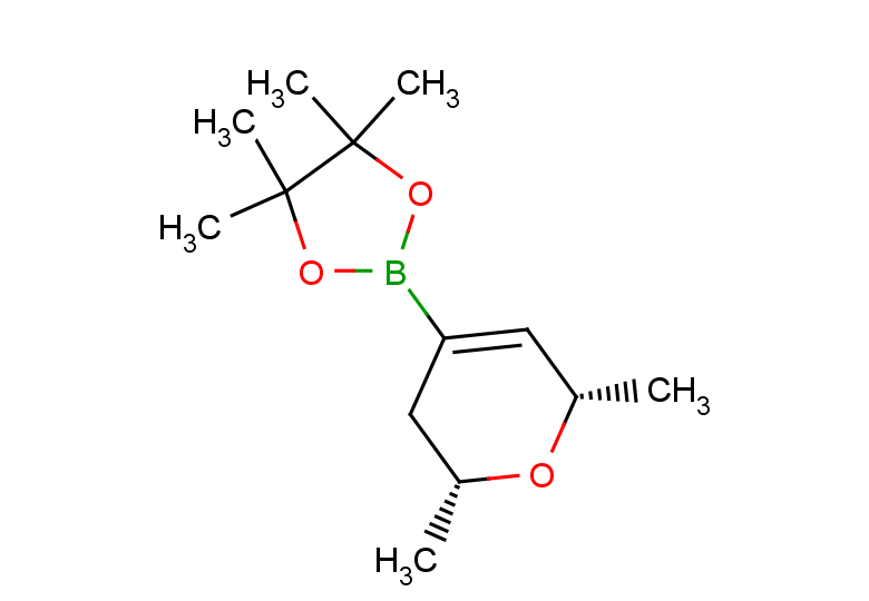 rac-2-[(2R,6S)-2,6-dimethyl-3,6-dihydro-2H-pyran-4-yl]-4,4,5,5-tetramethyl-1,3,2-dioxaborolane, cis