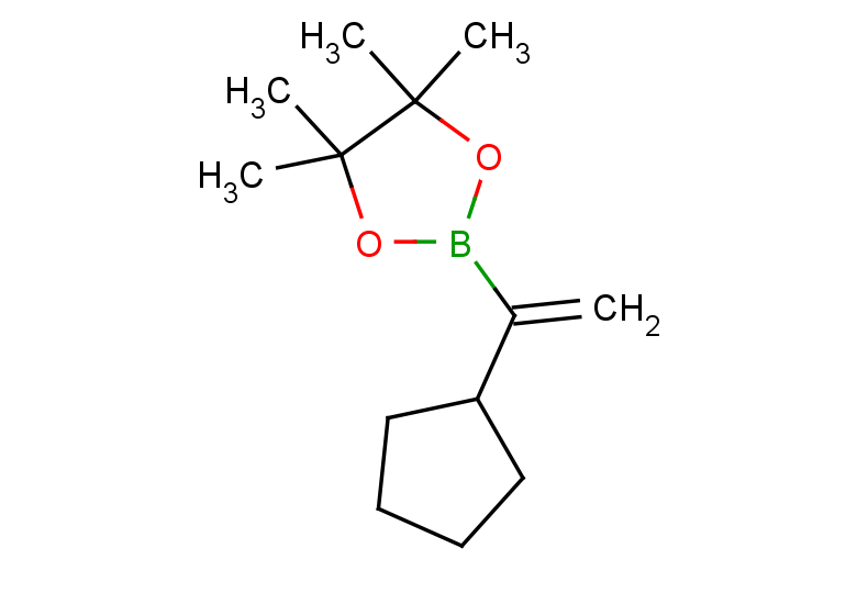 2-(1-cyclopentylethenyl)-4,4,5,5-tetramethyl-1,3,2-dioxaborolane