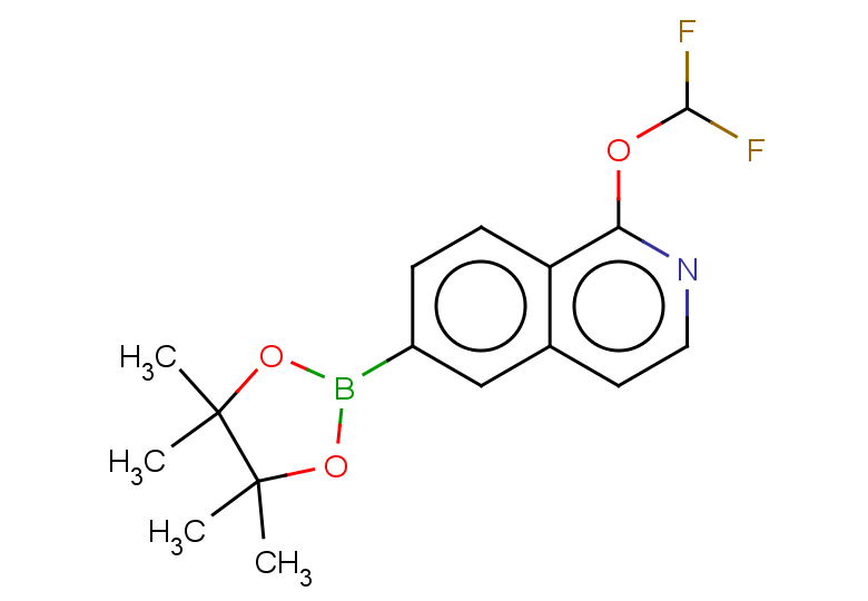 1-(difluoromethoxy)-6-(4,4,5,5-tetramethyl-1,3,2-dioxaborolan-2-yl)isoquinoline