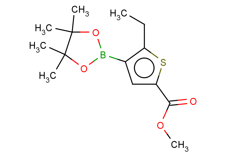 methyl 5-ethyl-4-(4,4,5,5-tetramethyl-1,3,2-dioxaborolan-2-yl)thiophene-2-carboxylate