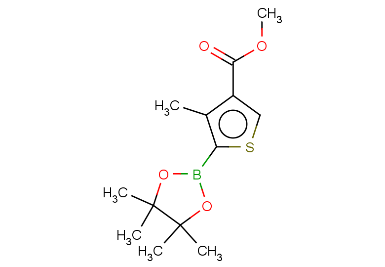 methyl 4-methyl-5-(4,4,5,5-tetramethyl-1,3,2-dioxaborolan-2-yl)thiophene-3-carboxylate