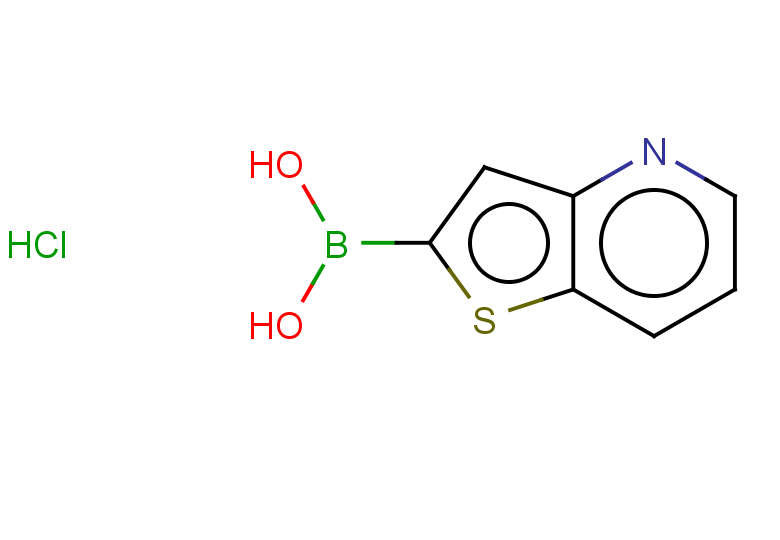 {thieno[3,2-b]pyridin-2-yl}boronic acid hydrochloride