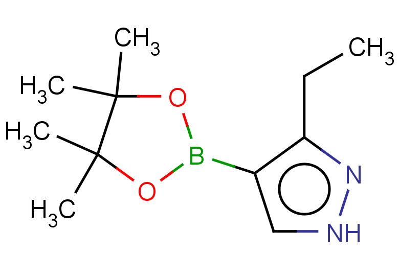 3-ethyl-4-(4,4,5,5-tetramethyl-1,3,2-dioxaborolan-2-yl)-1H-pyrazole