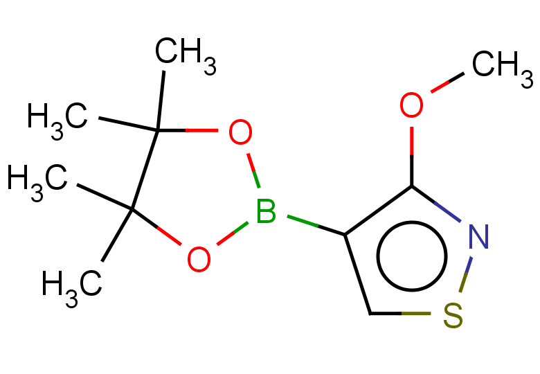 3-methoxy-4-(tetramethyl-1,3,2-dioxaborolan-2-yl)-1,2-thiazole