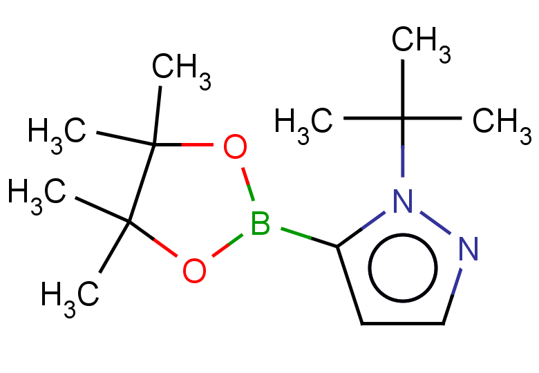 1-tert-butyl-5-(tetramethyl-1,3,2-dioxaborolan-2-yl)-1H-pyrazole