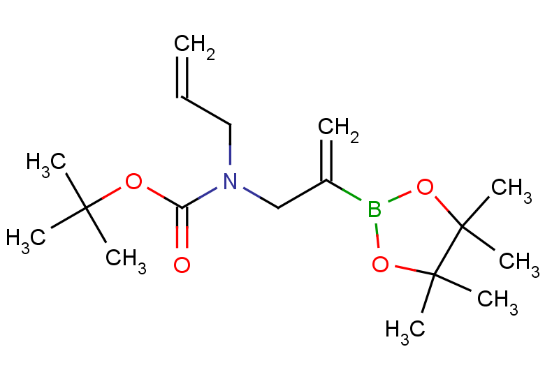 tert-butyl N-(prop-2-en-1-yl)-N-[2-(4,4,5,5-tetramethyl-1,3,2-dioxaborolan-2-yl)prop-2-en-1-yl]carbamate