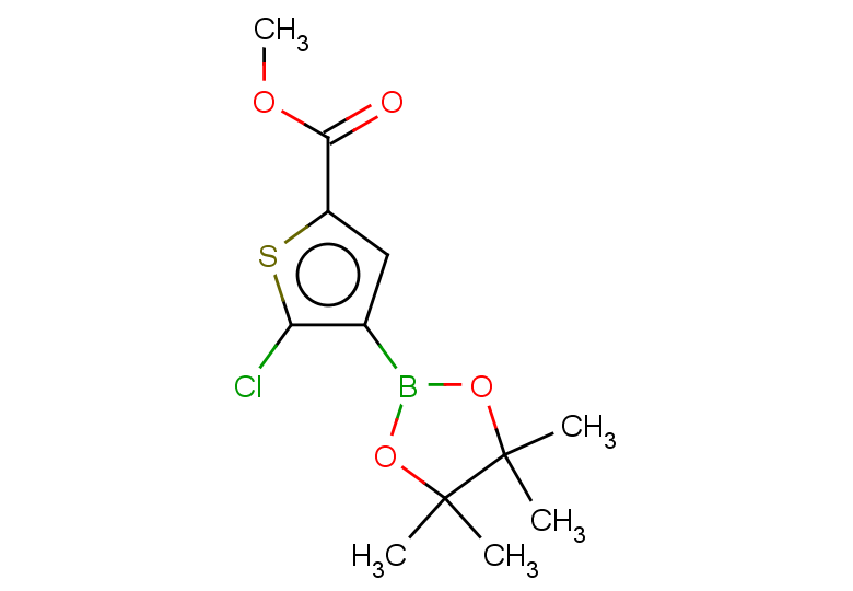 methyl 5-chloro-4-(4,4,5,5-tetramethyl-1,3,2-dioxaborolan-2-yl)thiophene-2-carboxylate