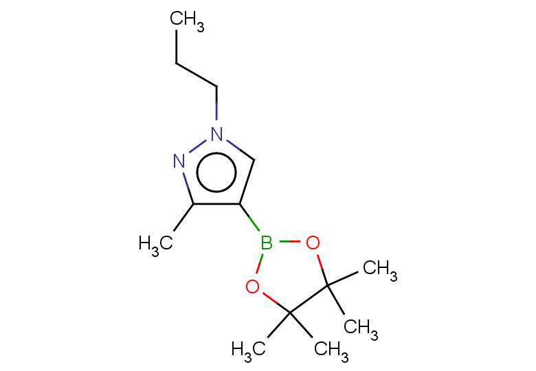 3-methyl-1-propyl-4-(tetramethyl-1,3,2-dioxaborolan-2-yl)-1H-pyrazole