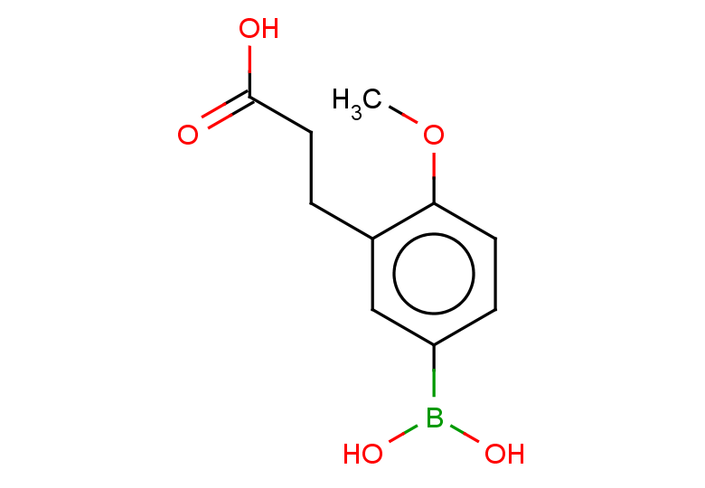 3-[5-(dihydroxyboranyl)-2-methoxyphenyl]propanoic acid