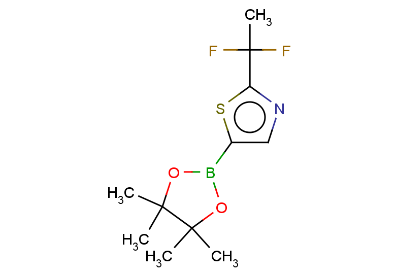 2-(1,1-difluoroethyl)-5-(4,4,5,5-tetramethyl-1,3,2-dioxaborolan-2-yl)-1,3-thiazole