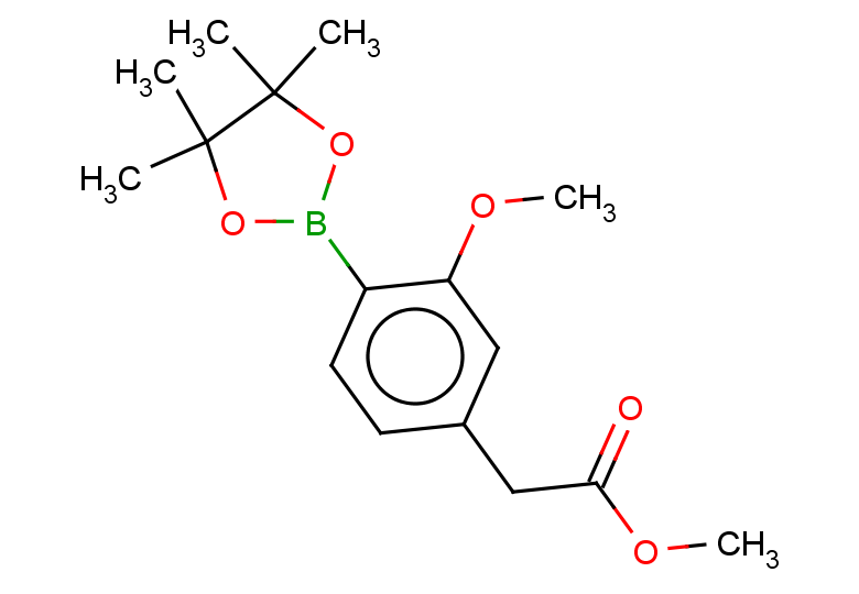 methyl 2-[3-methoxy-4-(4,4,5,5-tetramethyl-1,3,2-dioxaborolan-2-yl)phenyl]acetate